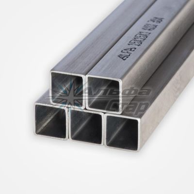 Square stainless steel pipe (AISI 316, Size:60x60x2.0)